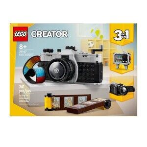 LEGO Creator 3 in 1 Retro Camera Toy 31147 New In Box